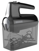 Black+Decker Performance Helix MX610 MX610B Premium Hand Mixer, 120 V, 350 W, 5-Speed, Black, Pack of 2