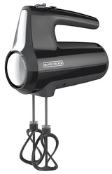 Black+Decker Performance Helix MX610 MX610B Premium Hand Mixer, 120 V, 350 W, 5-Speed, Black, Pack of 2