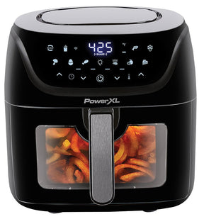 PowerXL 7-52356-83897-3 Air Fryer, 6 qt, Black