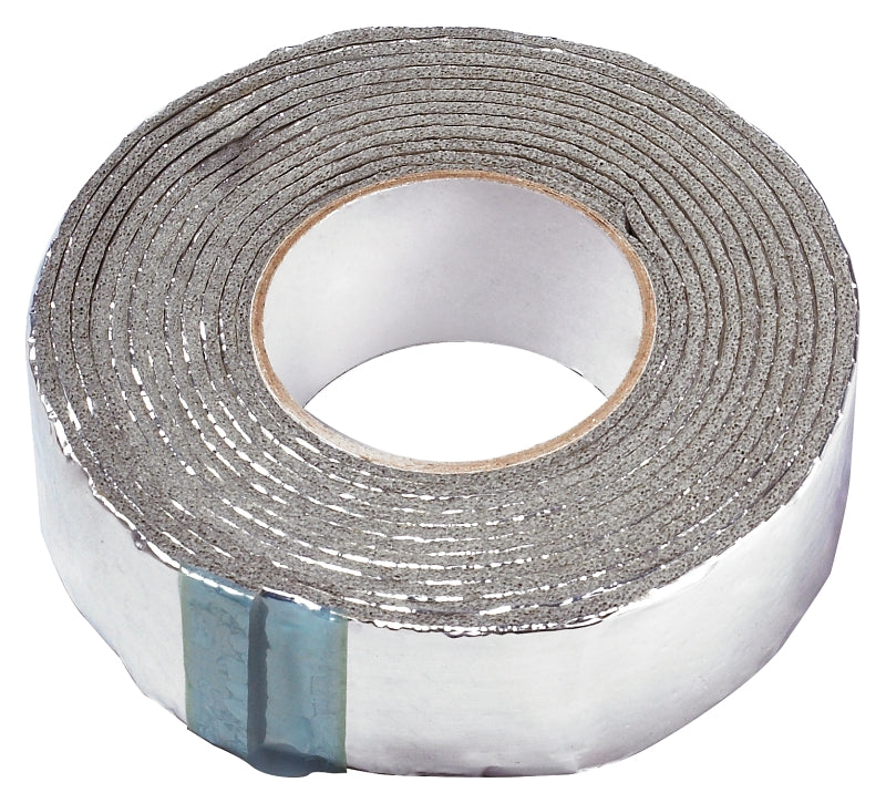 Frost King FV15H Pipe Wrap Kit, 15 ft L, 2 in W, 1/8 in Thick, 2 R-Value, Silver