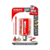 Diablo Snap-Lock Plus 1-7/8 in. Carbide Tipped 2-3/8 in. L X 3/8 in. D Hole Saw