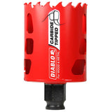 Diablo Snap-Lock Plus 2-1/8 in. Carbide Tipped 2-3/8 in. L X 3/8 in. D Hole Saw