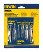 Irwin Hanson 13/32 in. High Speed Steel Bolt Extractor Set 7 in. 6 pc