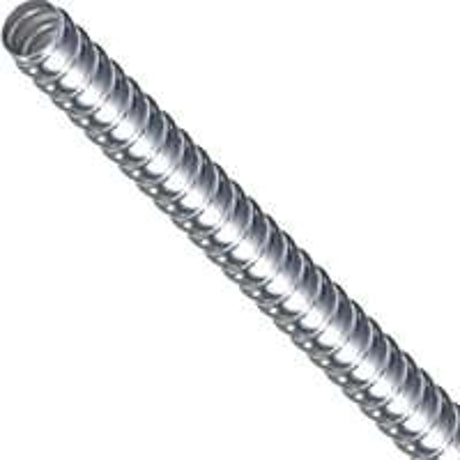 Southwire Galflex 55081902 Flexible Conduit, 3/4 in, 100 ft L, Steel, Natural, Hot-Dipped Galvanized