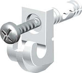 ClosetMaid 71927 Wall Clip, Resin, White
