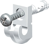 ClosetMaid 71927 Wall Clip, Resin, White