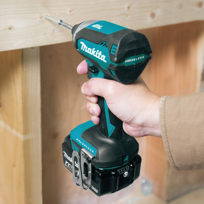 Makita XT269M Brushless Combination Kit, Battery Included, 18 V, 2-Tool, Lithium-Ion Battery