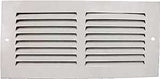 ProSource 1RA1004 Air Return Grille, 11-3/4 in L, 5-3/4 in W, Rectangular, Steel, White, Powder-Coated