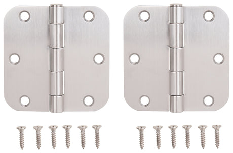 ProSource 20338SS-35RC-DB-P Door Hinge, Stainless Steel, Loose Pin, 180 deg Range of Motion