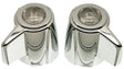 Danco 88048 Faucet Handle, Zinc, Chrome-Plated, For: Deluxe Two Handle Kitchen, Lavatory and Bath Faucets