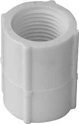 IPEX 435468 Pipe Coupling, 1 in, FPT, White, SCH 40 Schedule, 450 psi Pressure