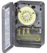 Intermatic T103 Mechanical Timer Switch, 40 A, 120 V, 3 W, 24 hr Time Setting, Gray, 12 On/Off Cycles Per Day Cycle