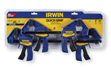 Irwin Quick-Grip 3 in. D Quick-Release Bar Clamp 140 lb 4 pc