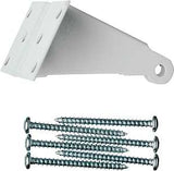 Wright Products V1020RJBWH Repair Jamb Bracket, White, For: V820 Screen Door Closer