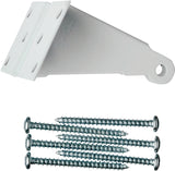 Wright Products V1020RJBWH Repair Jamb Bracket, White, For: V820 Screen Door Closer