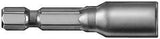 Irwin 91830 Nutsetter, 1/4 in Drive, 1-7/8 in L, 1/4 in L Shank, Hex Shank