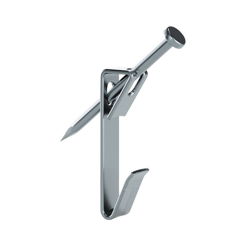 OOK 50056 Conventional Hook, 100 lb, Steel, Zinc