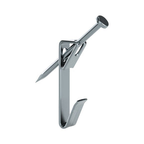 OOK 50056 Conventional Hook, 100 lb, Steel, Zinc