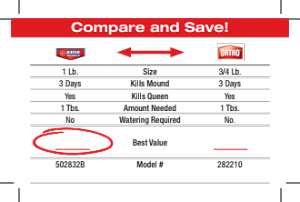 BayerAdvanced 502832B Fire Ant Killer, Dust, 16 oz