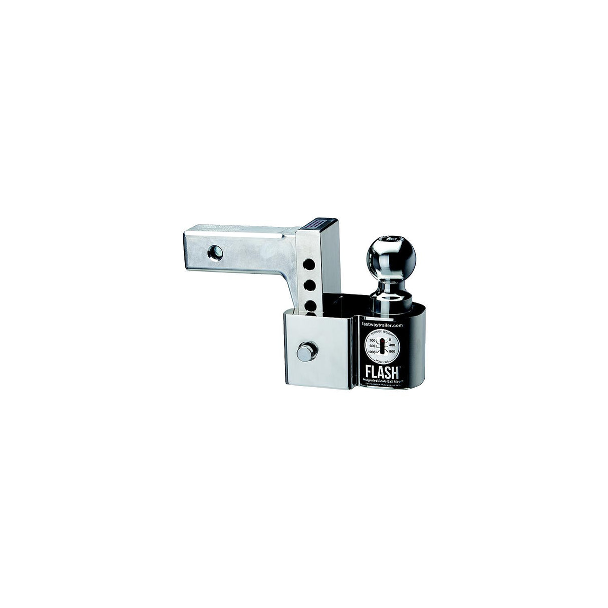 Flash 48008400 Integrated Scale Aluminum Ball Mount, 4" Drop