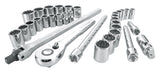 Craftsman 1/2 in. drive Metric and SAE 12 Point Mechanic's Tool Set 33 pc