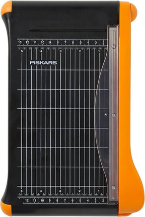 Fiskars 199130-1001 Paper Trimmer, 9 in L, 8 in W Paper, 8-1/2 in L Cutting