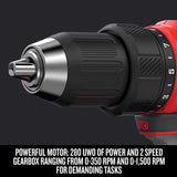 Craftsman 20V Cordless Brushed 4 Tool Combo Kit