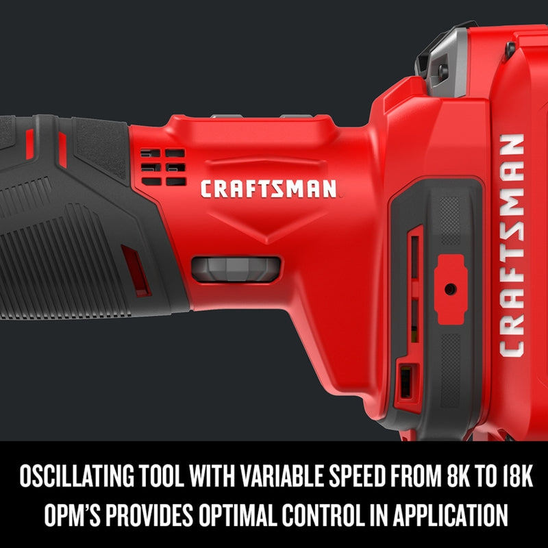 Craftsman V20 Cordless Oscillating Multi-Tool Tool Only