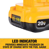 DeWalt 20V MAX DCB230C 3 Ah Lithium-Ion Compact Battery and Charger Starter Kit 2 pc