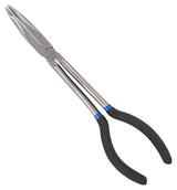 Vulcan JL-PR51100-90 Bent Nose Pliers, 11 in OAL, 5.2 cm Jaw Opening, Black Handle, Non-Slip Grip Handle, 3/4 in W Jaw