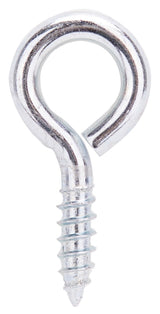 ProSource LR219 Screw Eye, 4.75 mm Dia Wire, 6.2 mm Thread, 3/4 in L Thread, 1-13/16 in OAL, 116 lb Working Load, Steel, Pack of 20