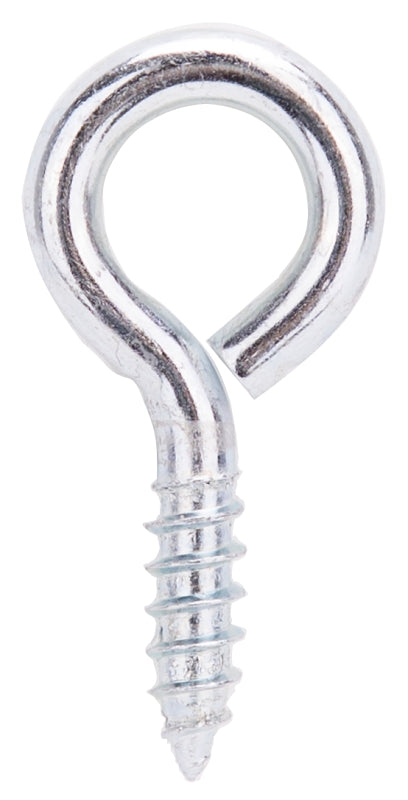 ProSource LR219 Screw Eye, 4.75 mm Dia Wire, 6.2 mm Thread, 3/4 in L Thread, 1-13/16 in OAL, 116 lb Working Load, Steel, Pack of 20