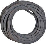 Make-2-Fit P 7516 Screen Retainer Spline, 0.12 in D, 25 ft L, Vinyl, Black, Round