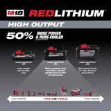 Milwaukee 48-11-1880 Rechargeable Battery Pack, 18 V Battery, 8 Ah, 60 min Charging