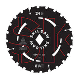 SKIL 8-1/4 in. D X 13/16 in. Carbide Tipped Steel Circular Saw Blade 24 teeth 1 pc