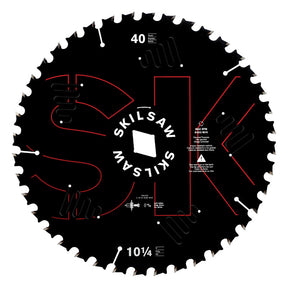 SKIL 10-1/4 in. D X 13/16 in. Carbide Tipped Circular Saw Blade 40 teeth 1 pc