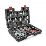 Crescent 1/4 & 3/8 & 1/2 in. drive Metric/SAE 6 and 12 Point Mechanic's Tool Set 142 pc