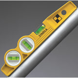 STABILA 10 in. Aluminum Magnetic Type 81 SMW45 Torpedo Level 3 vial
