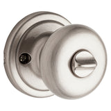 Kwikset Signature Series 740H15SMT6AL/RCS Entry Knob, Satin Nickel, Steel, K3, KW1 Keyway, Re-Key Technology: SmartKey