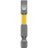 DeWalt Max Fit Slotted #8-10 X 2 in. L Power Bit S2 Tool Steel 2 pc