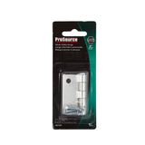 ProSource LR-038-PS Utility Hinge, Steel, Zinc, Removable Pin, 180 deg Range of Motion, Full Mortise Mounting, 38 lb