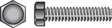 HILLMAN 1/2 in. D X 6 in. L Zinc Plated Steel Hex Tap Bolt 25 pk