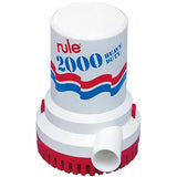 Rule 2000 GPH High Capacity Bilge Pump, 24V