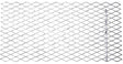 National Hardware 4075BC Series N215-798 Expanded Grid Sheet, 13 ga Thick Material, 12 in W, 24 in L, Steel, Plain, Pack of 3