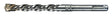 Bosch Bulldog 1/4 in. X 6 in. L Steel Rotary Hammer Bit SDS-Plus Shank 1 pc