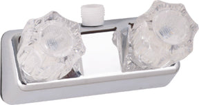 Utopia Shower Valve, Chrome w/Toa pot Handles