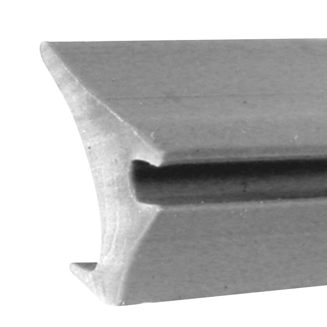 Make-2-Fit P 7774 Glass Glazing Spline, 0.16 in W, 25/64 in Thick, 200 ft L, Vinyl, Gray