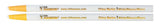 CH Hanson 10262 China Marker, White, 6-3/4 in L, Pack of 12