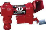 Fill-Rite FR1204G/FR1204 Fuel Transfer Pump, Motor: 1/4 hp, 12 VDC, 20 A, 30 min Duty Cycle, 3/4 in Outlet, 15 gpm