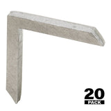 Make-2-Fit PL 15030 Non-Handed Corner Key, Aluminum, Aluminum